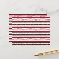 a red and white striped pattern