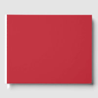 a red background with a