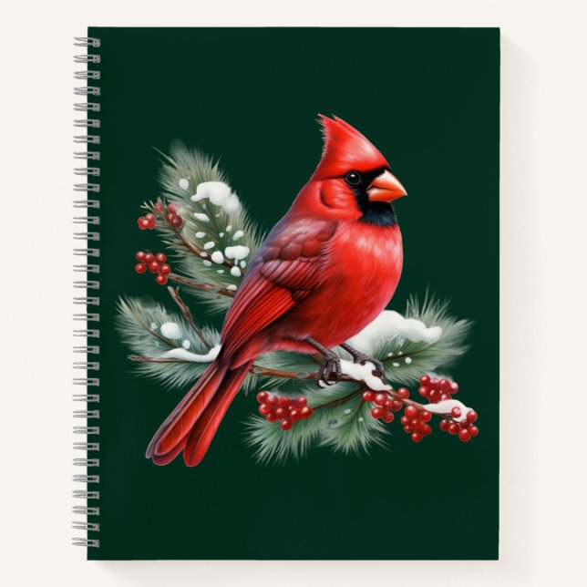 A Red Cardinal Notebook (Front)