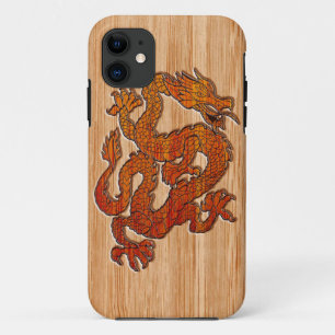 A red Dragon on Bamboo like Case-Mate iPhone Case