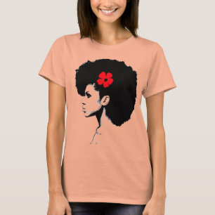 A Red Flower T-Shirt