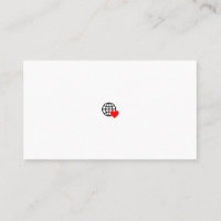 A red heart symbol created with smooth, bold lines