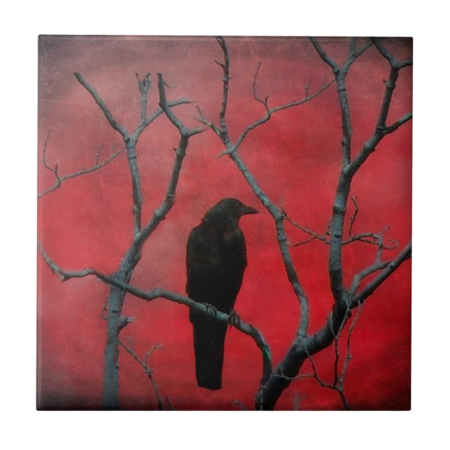 A Red Night Tile (Front)