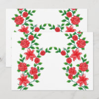 A red rose with detailed petals, depicted in a cli