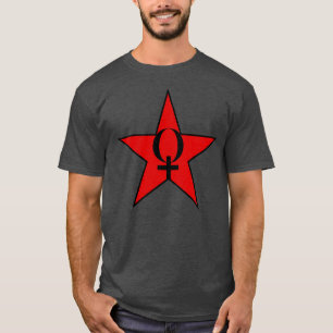 A Red Star Of Of Anarcha-Feminism v3 T-Shirt