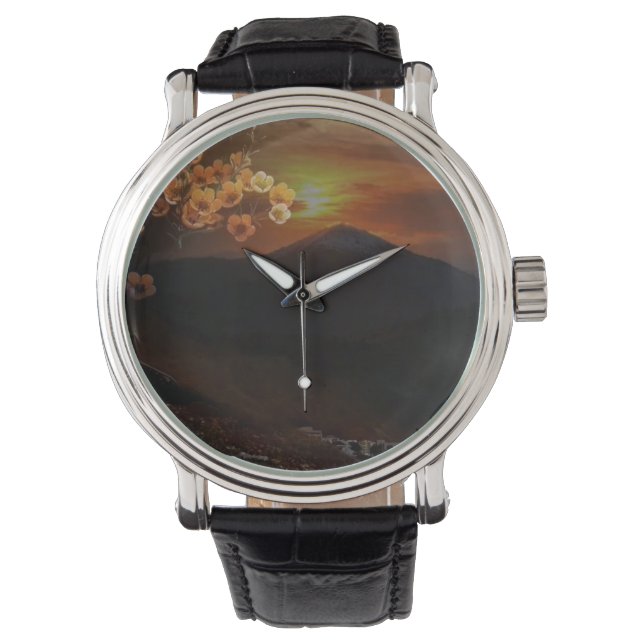 A refined clock watch (Front)
