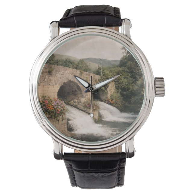 A refined clock watch (Front)