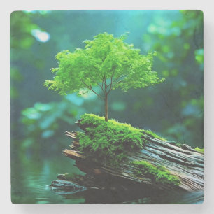 A Refreshing Melody 010 Stone Coaster
