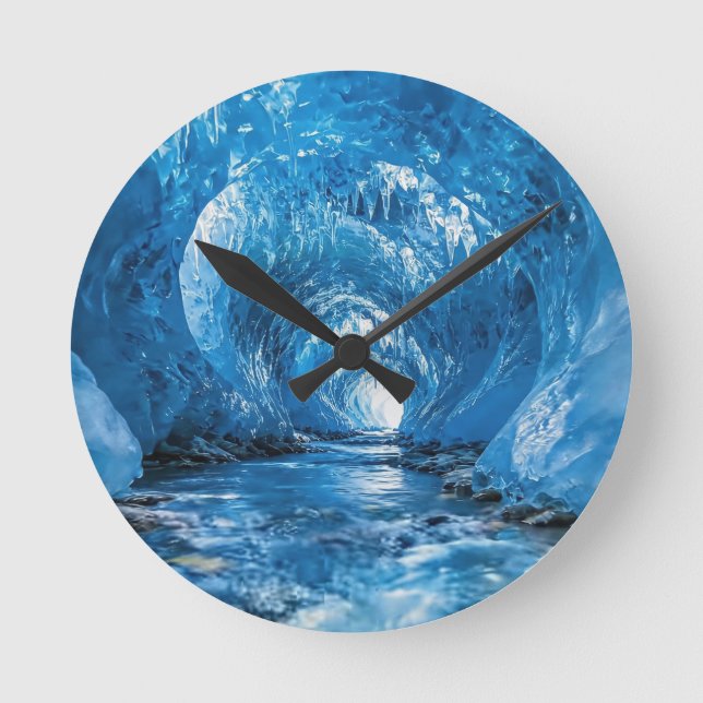 A Refreshing Melody 012 Round Clock (Front)