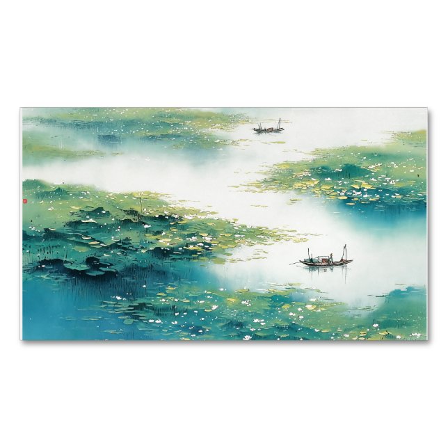 A Refreshing Melody 013 Magnetic Business Card (Front)