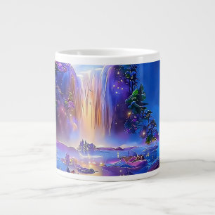 A Refreshing Melody 025 Large Coffee Mug