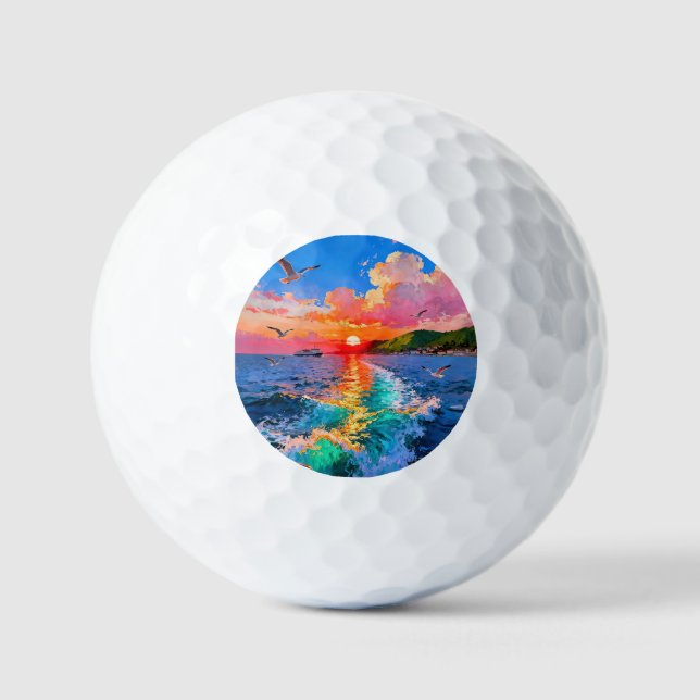 A Refreshing Melody 027 Golf Balls (Front)