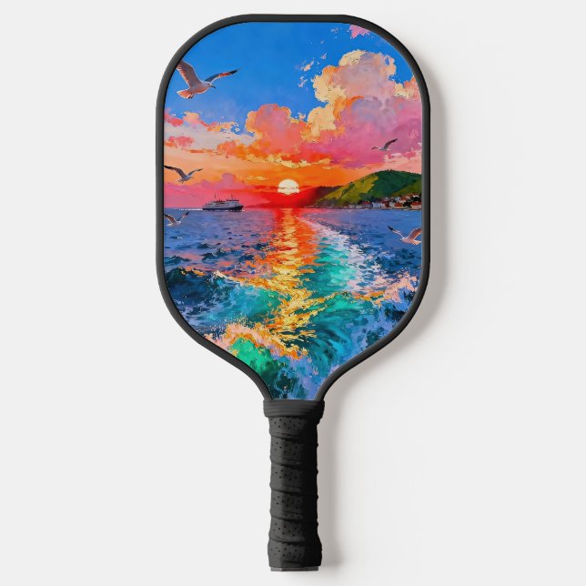 A Refreshing Melody 027 Pickleball Paddle (Front)