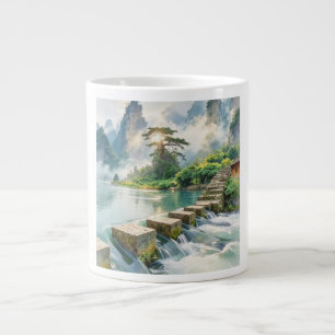 A Refreshing Melody 028 Large Coffee Mug