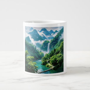 A Refreshing Melody 033 Large Coffee Mug