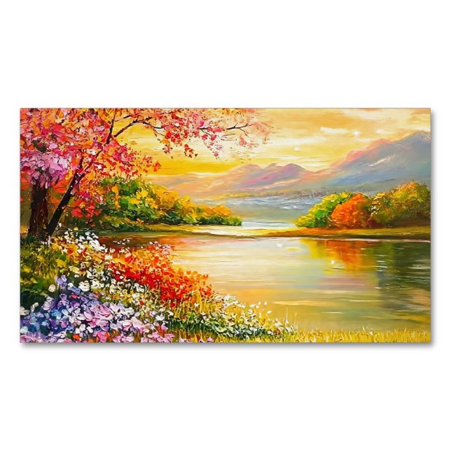A Refreshing Melody 035 Magnetic Business Card (Front)
