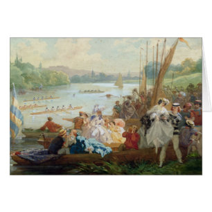 A Regatta at Asnieres during the Second Empire