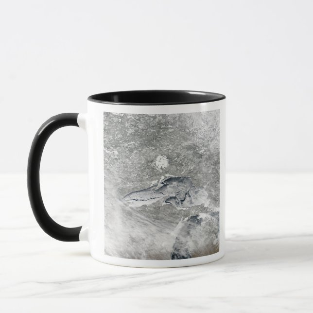 A relatively rare blanket of ice mug (Left)