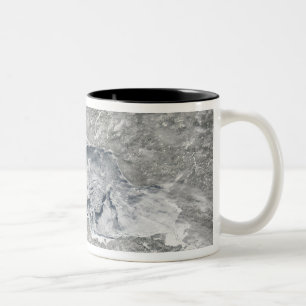 A relatively rare blanket of ice Two-Tone coffee mug