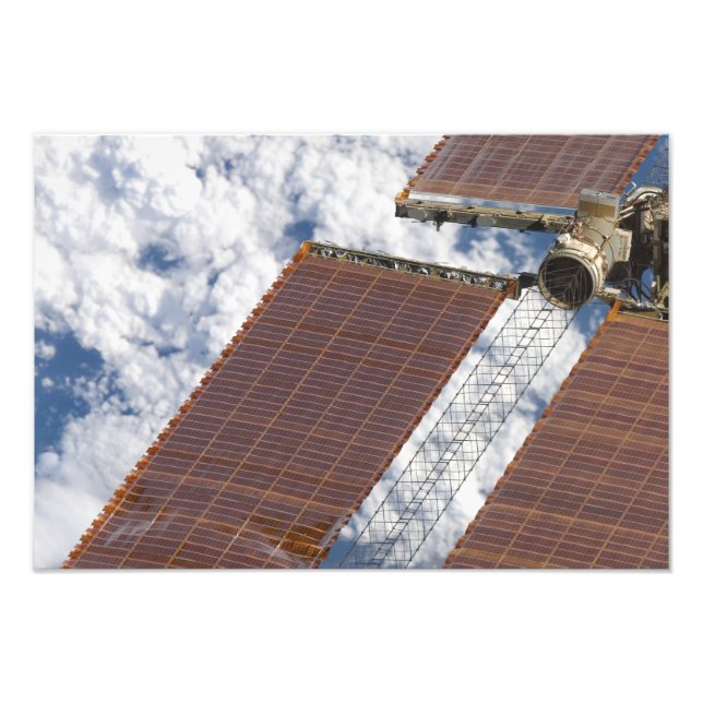 A repaired solar array photo print (Front)
