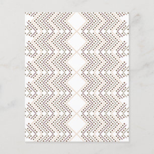 A repeating geometric pattern with diamond shapes flyer