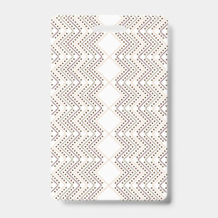 A repeating geometric pattern with diamond shapes  ID badge