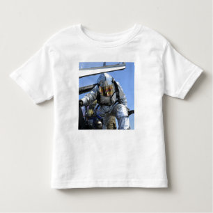 A rescue drill is performed on the flight deck toddler T-Shirt
