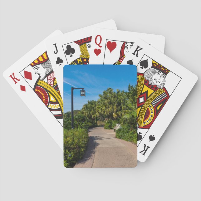 A Resort Walk Playing Cards (Back)