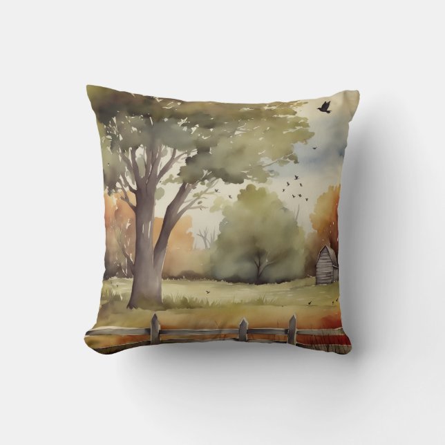 A Restful summ day Cushion (Front)