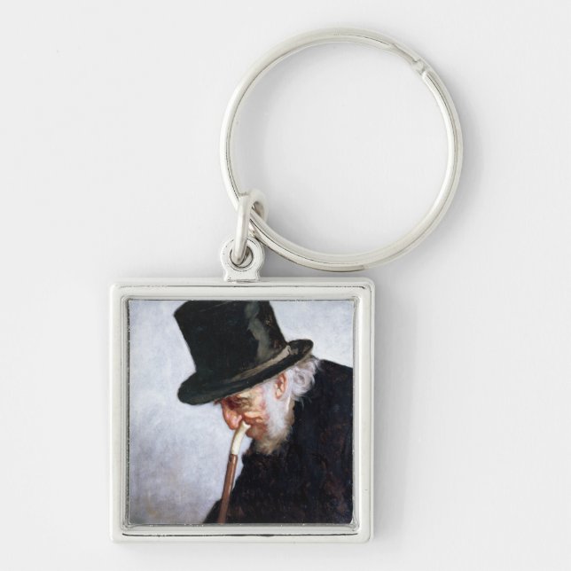 A Retired Sea Captain from Massachusetts, 1879 Key Ring (Front)