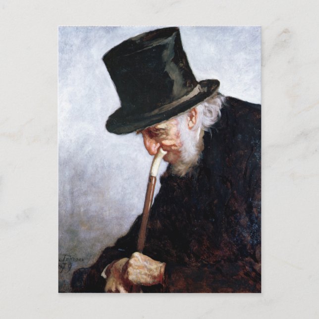 A Retired Sea Captain from Massachusetts, 1879 Postcard (Front)