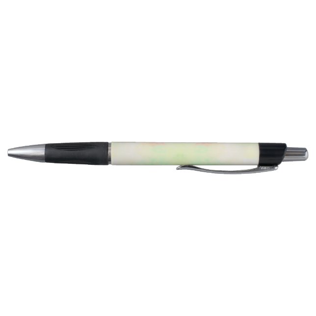 A retractable ballpoint pen with a metallic tip (Bottom)