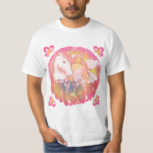 A Retro Unicorn and Fairy t-shirt