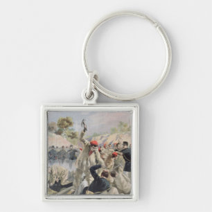 A Revolt of French Anarchists in Guyana Key Ring
