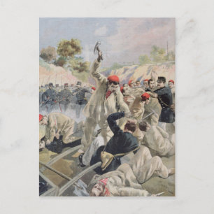 A Revolt of French Anarchists in Guyana Postcard