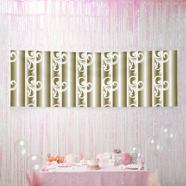 A richly coloured rug features a symmetrical geome banner (Party)