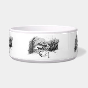 A Ride Through Central Park Pet Bowl