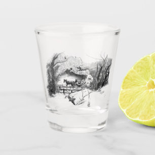 A Ride Through Central Park Shot glass