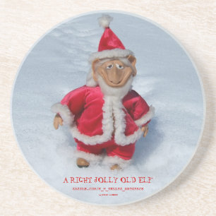 A RIGHT JOLLY OLD ELF COASTER