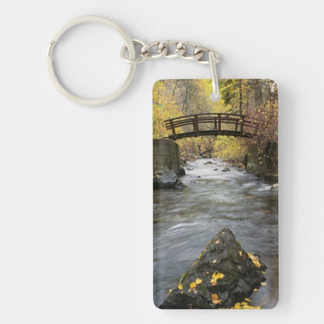 A River Running Through American Fork Canyon Key Ring (Front)