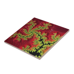 A River Runs Through It Ceramic Tile