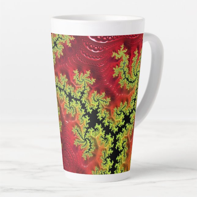 A River Runs Through It Latte Mug (Right Angle)