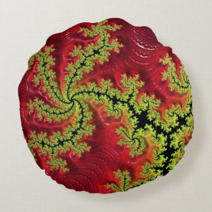 A River Runs Through It Round Cushion