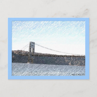 A River's View Postcard