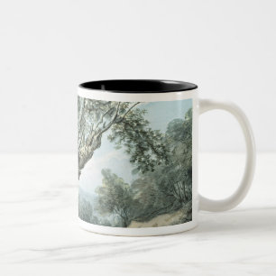 A Road Through Windsor Forest Two-Tone Coffee Mug