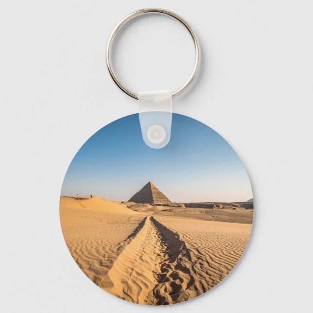 A road to the pyramid key ring (Front)