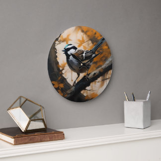 A Robin's Serenade in the Canopy, Large Clock