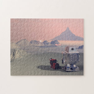 A Robot and His Dog 2 Jigsaw Puzzle