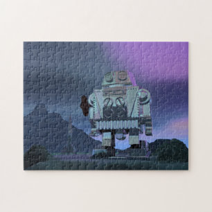 A Robot Moon Walker Jigsaw Puzzle