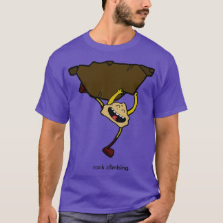 A Rock Climbing T-Shirt